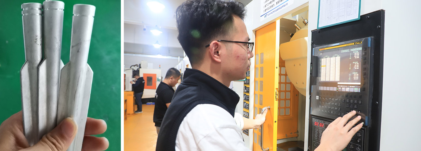 Pièces d'usinage CNC forgées à froid