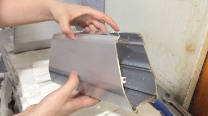 estrusione + lavorazione CNC parti Controller industriale -2