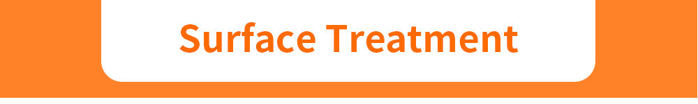 Supports en aluminium et métal de haute qualité, traitement de surface