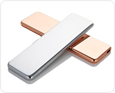 Usinage CNC de pièces en aluminium Chromage