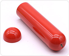 Usinage CNC de pièces en aluminium Cating de poudre