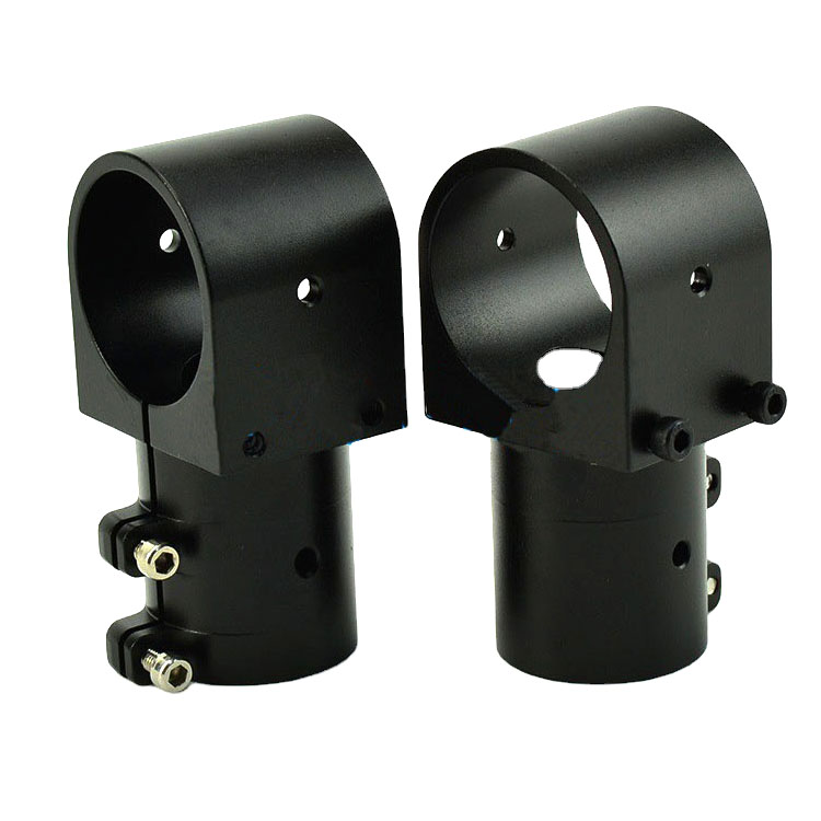 CNC Machined Fixture Tripod Carbon Tube Connector