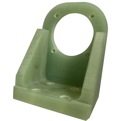 Pièces d'usinage CNC en tissu de fibre de verre