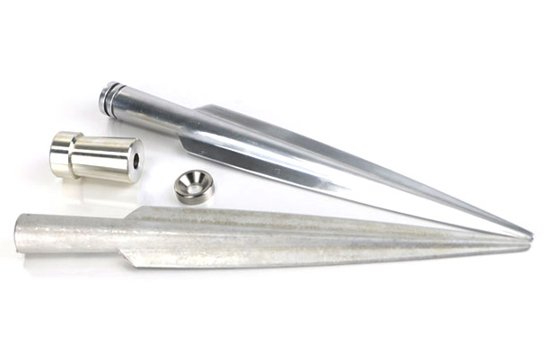 Aluminum Cold Forging and CNC Machining Arrow Parts