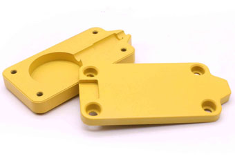 Powder Coating Steel CNC Machining Parts