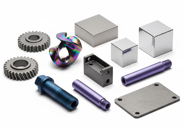 CNC Machining Titanium Parts Surface Finishing