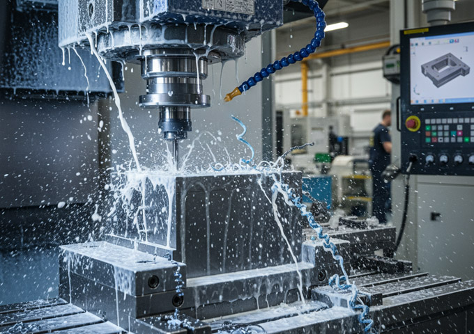 Custom Titanium CNC Machining Parts Manufacturing Services