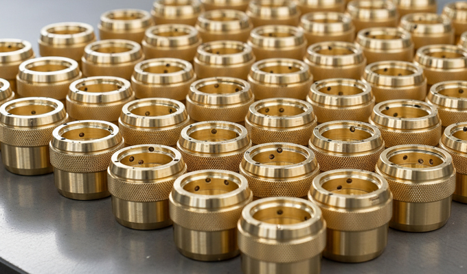 High-Volume Custom CNC Machined Brass Parts Manufacturing