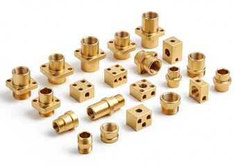 Brass H70 C26000 CuZn30 C2600 CZ106 CuZn30 70Cu–30Zn CNC Machining Parts