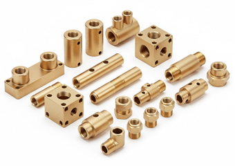 Brass H68 CuZn32 CuZn33 CZ107 CuZn33 68Cu–32Zn CNC Machining Parts