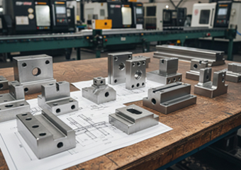 6082 Aluminum Industrial Machinery CNC Machined Parts