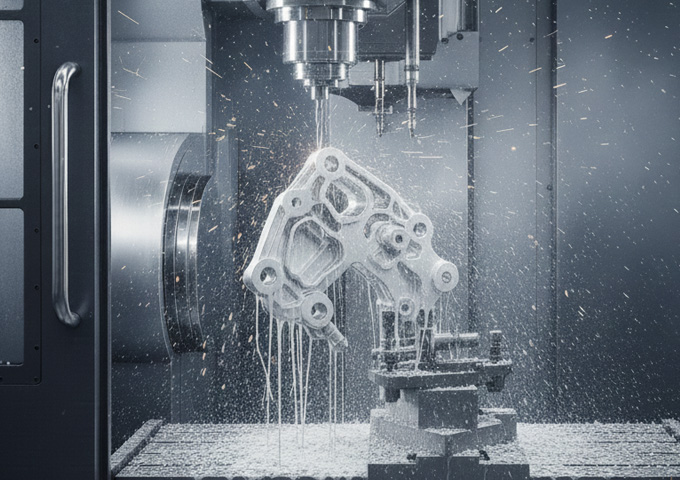 Custom Prototypes and High-Volume CNC-Machined ADC12 (A380) Die Cast Aluminum Parts