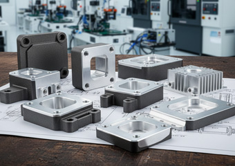 ADC12 (A380) Aluminum Electronics Electrical CNC Machined Parts