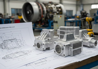 ADC12 (A380) Aluminum Industrial Machinery CNC Machined Parts