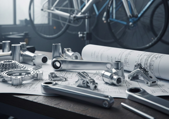 7050 Aluminum Bicycle CNC Machined Parts
